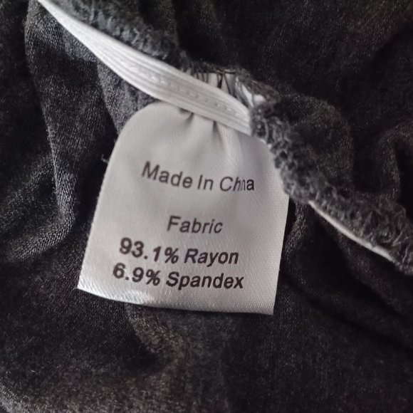 Small Show Gray And White Polka Dot Maternity Dress Size Medium - Picture 3 of 4